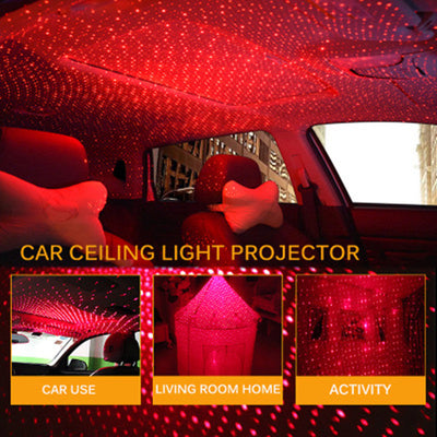 USB Light Car Star Projector