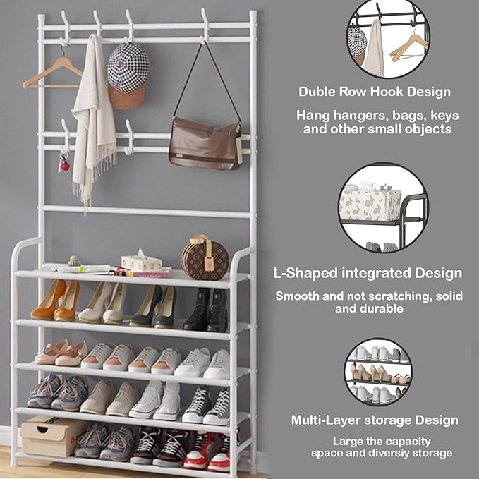 Multi-functional Shoe & Hat Rack For Your Home 🏠